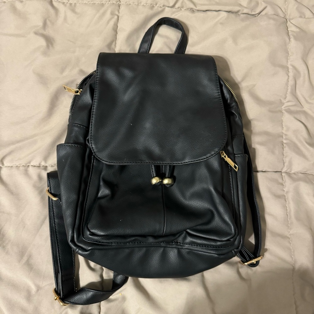 Black backpack